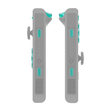 Load image into Gallery viewer, Custom Clear Teal Replacement Button Kit for Nintendo Switch Joy-Con (JoyCon) Controllers
