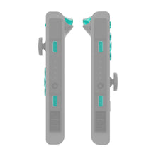 Load image into Gallery viewer, Custom Clear Teal Replacement Button Kit for Nintendo Switch Joy-Con (JoyCon) Controllers