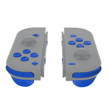 Load image into Gallery viewer, Custom Royal Blue Solid Replacement Button Kit for Nintendo Switch Joy-Con (JoyCon) Controllers
