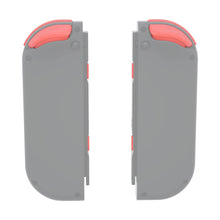 Load image into Gallery viewer, Custom Coral Pink Solid Replacement Button Kit for Nintendo Switch Joy-Con (JoyCon) Controllers