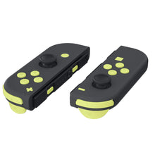 Load image into Gallery viewer, Custom Lemon Yellow Solid Replacement Button Kit for Nintendo Switch Joy-Con (JoyCon) Controllers
