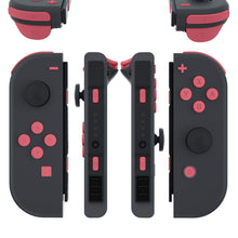 Load image into Gallery viewer, Custom Red Solid Replacement Button Kit for Nintendo Switch Joy-Con (JoyCon) Controllers