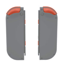 Load image into Gallery viewer, Custom Coral Orange Solid Replacement Button Kit for Nintendo Switch Joy-Con (JoyCon) Controllers