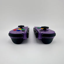 Load image into Gallery viewer, New Custom Nintendo Switch Joy-Con Controllers Clear Transparent Atomic Purple SNES Super Famicom