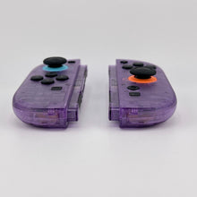 Load image into Gallery viewer, New Custom Nintendo Switch 2 Joy-Con Controllers Clear Atomic Purple