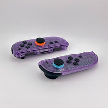 Load image into Gallery viewer, New Custom Nintendo Switch 2 Joy-Con Controllers Clear Atomic Purple