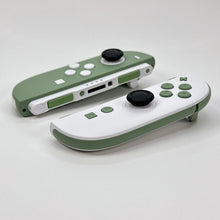 Load image into Gallery viewer, New Custom Nintendo Switch 2 Joy-Con Controllers Light Green/White