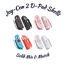 Load image into Gallery viewer, Nintendo Switch 2 Joy-Con Custom Solid D-Pad Replacement Shells