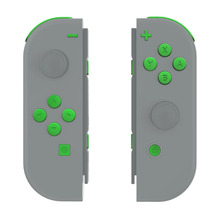 Load image into Gallery viewer, Custom Lime Green Solid Replacement Button Kit for Nintendo Switch Joy-Con (JoyCon) Controllers