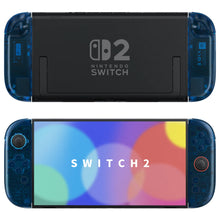 Load image into Gallery viewer, New Custom Nintendo Switch 2 Joy-Con Controllers Clear Blue
