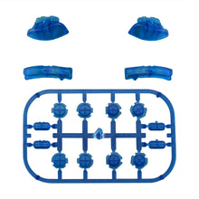 Load image into Gallery viewer, Custom Clear Blue Replacement Button Kit for Nintendo Switch Joy-Con (JoyCon) Controllers
