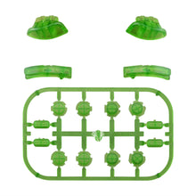 Load image into Gallery viewer, Custom Clear Green Replacement Button Kit for Nintendo Switch Joy-Con (JoyCon) Controllers