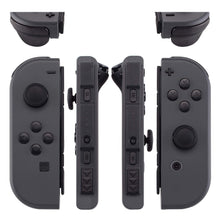 Load image into Gallery viewer, Custom Black Solid Replacement Button Kit for Nintendo Switch Joy-Con (JoyCon) Controllers