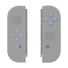 Load image into Gallery viewer, Custom Clear Ice Blue Replacement Button Kit for Nintendo Switch Joy-Con (JoyCon) Controllers

