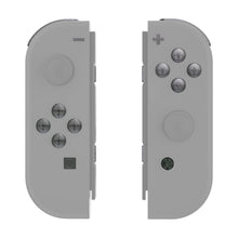 Load image into Gallery viewer, Custom Clear Smoke Replacement Button Kit for Nintendo Switch Joy-Con (JoyCon) Controllers
