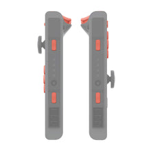 Load image into Gallery viewer, Custom Coral Orange Solid Replacement Button Kit for Nintendo Switch Joy-Con (JoyCon) Controllers
