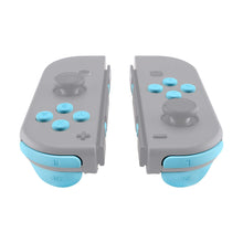 Load image into Gallery viewer, Custom Sky Blue Solid Replacement Button Kit for Nintendo Switch Joy-Con (JoyCon) Controllers
