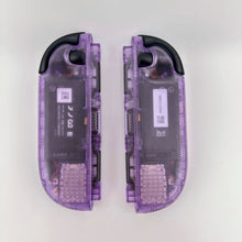 Load image into Gallery viewer, New Custom Nintendo Switch 2 Joy-Con Controllers Clear Atomic Purple
