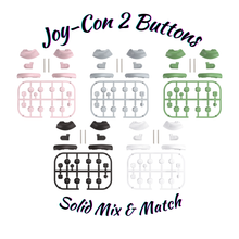 Load image into Gallery viewer, Nintendo Switch 2 Joy-Con Custom Solid Replacement Buttons
