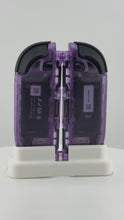 Load and play video in Gallery viewer, New Custom Nintendo Switch 2 Joy-Con Controllers Clear Atomic Purple
