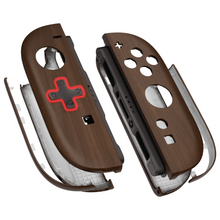 Load image into Gallery viewer, Nintendo Switch 2 Joy-Con Custom Wood Grain D-Pad Replacement Shells
