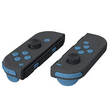 Load image into Gallery viewer, Custom Blue Solid Replacement Button Kit for Nintendo Switch Joy-Con (JoyCon) Controllers
