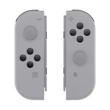 Load image into Gallery viewer, Custom Black Solid Replacement Button Kit for Nintendo Switch Joy-Con (JoyCon) Controllers
