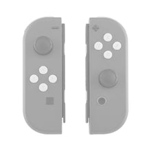 Load image into Gallery viewer, Custom White Solid Replacement Button Kit for Nintendo Switch Joy-Con (JoyCon) Controllers
