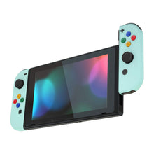 Load image into Gallery viewer, Custom Light Cyan Solid Replacement Shell Housing Case for Nintendo Switch Joy-Con (JoyCon) Controllers With Matching Battery Tray
